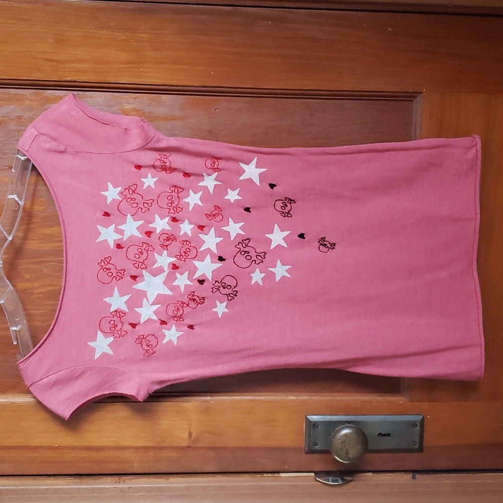 Skulls and Stars Tee Shirt